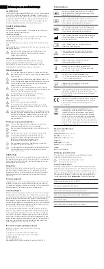 Предварительный просмотр 5 страницы Bellman & Symfon BE9124 Medical Device Information