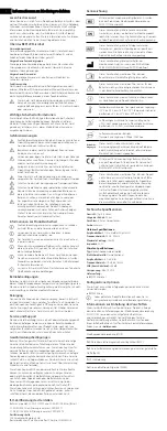 Preview for 2 page of Bellman & Symfon BE9129 Microset Medical Device Information