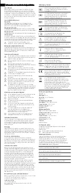 Preview for 4 page of Bellman & Symfon BE9129 Microset Medical Device Information