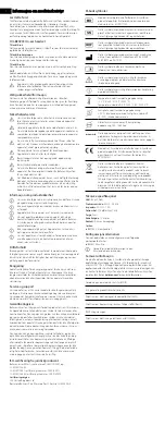 Предварительный просмотр 5 страницы Bellman & Symfon BE9233 Medical Device Information