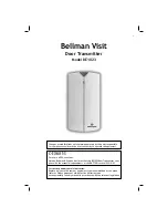 Preview for 3 page of Bellman & Symfon Bellman Visit BE1023 Instructions Manual