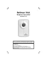 Предварительный просмотр 3 страницы Bellman & Symfon Bellman Visit BE1123 Instructions Manual