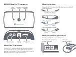 Preview for 2 page of Bellman & Symfon Maxi Pro TV Streamer BE2022 Manual