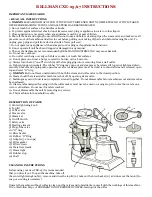 Предварительный просмотр 1 страницы Bellman CXE-25 Instructions