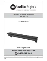 Preview for 1 page of Bello Digital BDS4012-40 Installation Manual