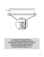 Предварительный просмотр 21 страницы Bell'O 7610 Instruction Manual