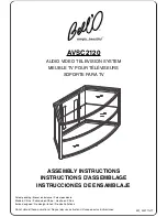 Bell'O AVSC2120 Assembly Instructions Manual preview