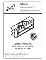 Bell'O AVSC2164 Assembly Instructions Manual предпросмотр