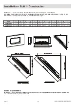 Preview for 12 page of Bell'O ClassicFlame 36HF320FGT Manual