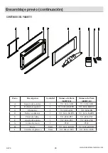 Preview for 28 page of Bell'O ClassicFlame 36HF320FGT Manual