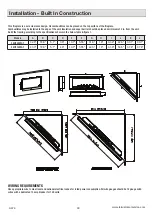 Preview for 33 page of Bell'O ClassicFlame 36HF320FGT Manual