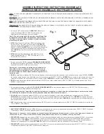 Предварительный просмотр 4 страницы Bell'O CW342 Assembly Instructions Manual