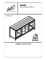 Предварительный просмотр 1 страницы Bell'O FULTON Assembly Instructions Manual