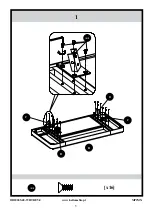 Предварительный просмотр 5 страницы Bell'O OD10205-48-WHT Assembly Instructions Manual