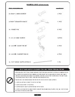 Preview for 4 page of Bell'O PR-25 Assembly Instructions Manual