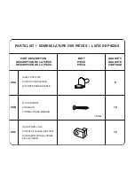 Preview for 3 page of Bell'O PR-32 Assembly Instructions Manual