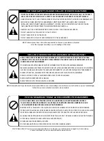 Preview for 2 page of Bell'O PVS-4204HG Assembly Instructions Manual