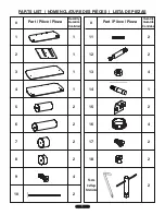 Предварительный просмотр 2 страницы Bell'O PVS-4215 Assembly Instructions Manual