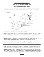 Предварительный просмотр 4 страницы Bell'O PVS-4215 Assembly Instructions Manual