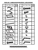 Предварительный просмотр 3 страницы Bell'O PVS4204 Assembly Instructions Manual