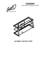 Bell'O PVS4206HG Assembly Instructions Manual предпросмотр