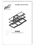 Предварительный просмотр 1 страницы Bell'O PVS4252 Assembly Instructions Manual