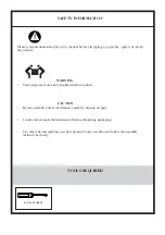 Preview for 4 page of Bell'O TC52-6337 Assembly Instructions Manual