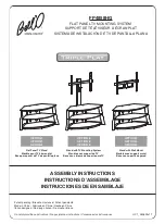 Предварительный просмотр 1 страницы Bell'O Triple Play FP4858HG Assembly Instructions Manual