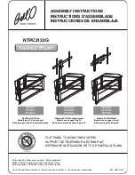 Bell'O Triple Play NTPC2132G Assembly Instructions Manual preview