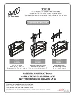 Предварительный просмотр 1 страницы Bell'O Triple Play TPC2128 Assembly Instructions Manual