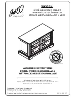 Bell'O WAVS331 Assembly Instructions Manual preview