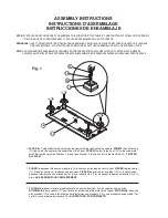 Предварительный просмотр 4 страницы Bell'O WAVS333 Assembly Instructions Manual