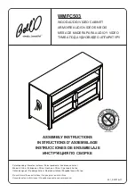 Preview for 1 page of Bell'O WmFc503 Assembly Instructions Manual