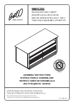 Preview for 1 page of Bell'O WMFC505 Assembly Instructions Manual