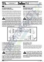 Предварительный просмотр 34 страницы Bellon M.it TFL Series Operating And Service Manual