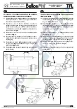 Предварительный просмотр 35 страницы Bellon M.it TFL Series Operating And Service Manual