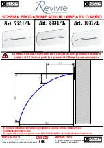 Предварительный просмотр 3 страницы BELLOSTA Revivre 8831/L Installation Instruction