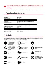 Preview for 4 page of BELLOTA ECS1100P User Manual