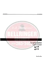 Bellringer D4112 User Manual предпросмотр