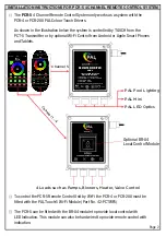 Preview for 2 page of BELLSON ELECTRIC PAL Touch-5 Series Installation & Maintenance Instructions Manual