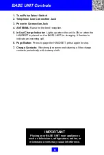 Preview for 8 page of BellSouth FILTERED SOUND MH9910V4 Owner'S Manual