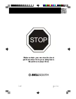 Preview for 45 page of BellSouth GH9457 Owner'S Manual Installation And Operating Instructions