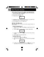 Preview for 22 page of BellSouth MH9915 Installation And Operating Instructions Manual