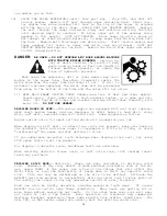 Preview for 18 page of BELLTEC TM48GRS Set Up And Operating Instructions Manual