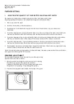 Preview for 15 page of Bellucci Slim Latte Instruction Manual