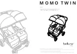 Preview for 1 page of Belluno Baby MOMO TWIN Instruction Manual For Assembly And Use