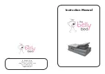 Belly Bed Cavity Pillow Instruction Manual предпросмотр