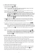 Предварительный просмотр 9 страницы Belmont BELRAY II 097 Operator Instructions Manual