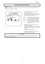 Предварительный просмотр 43 страницы Belmont CP-ONE PLUS Operating Instructions Manual