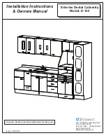 Belmont E-120 Installation Instructions & Owner'S Manual preview